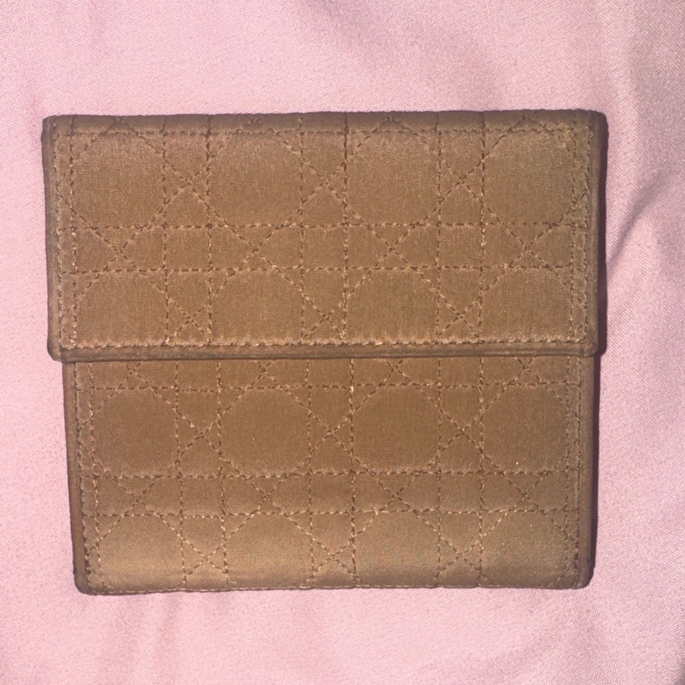 Authentic Christian Dior Quilted Wallet - Picture 2 of 7